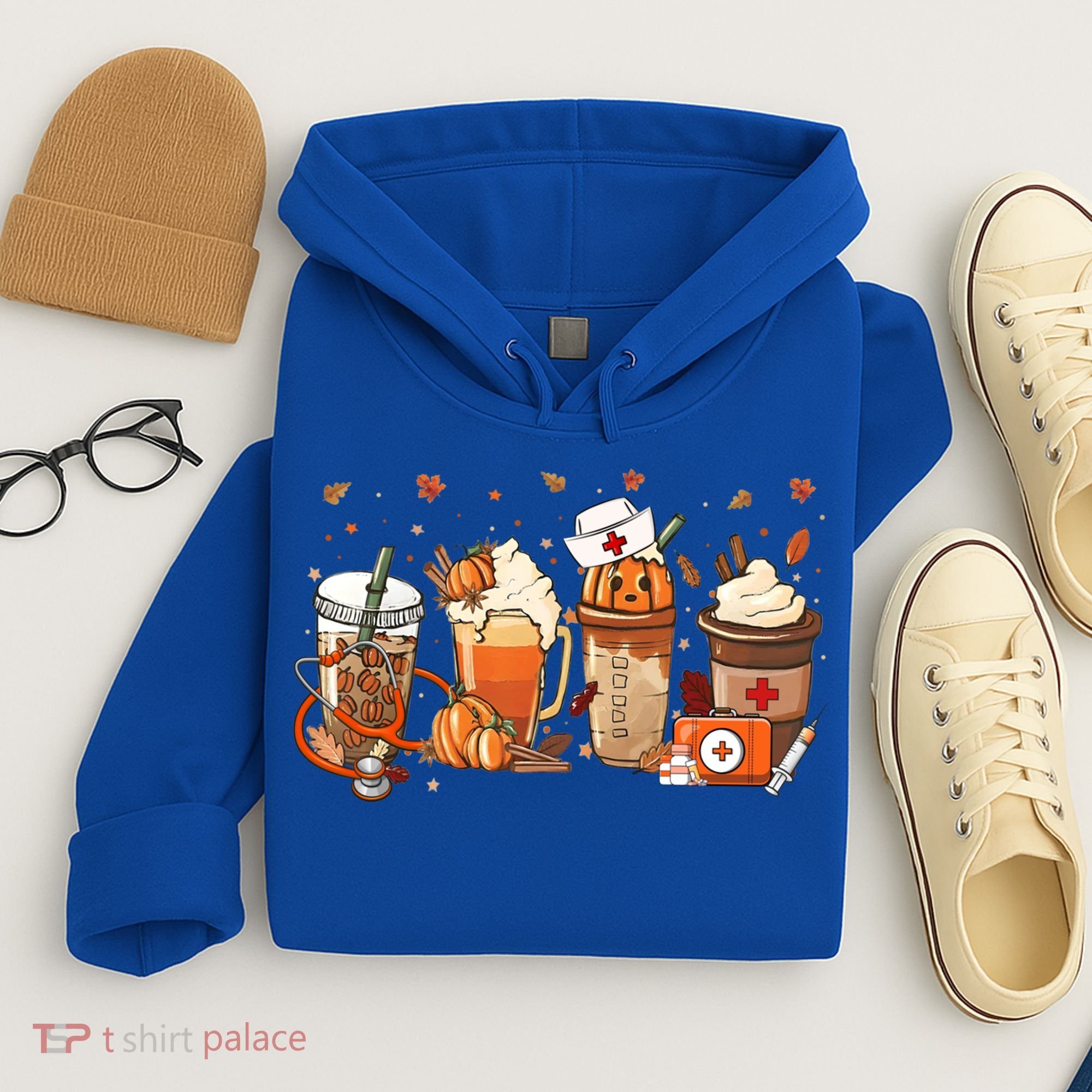 Fall Vibes And That Cna Nurse Life Nurse Fall Thanksgiving Meaningful Gift Hoodie