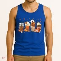 Fall Vibes And That Cna Nurse Life Nurse Fall Thanksgiving Meaningful Gift Tank Top thumb 3