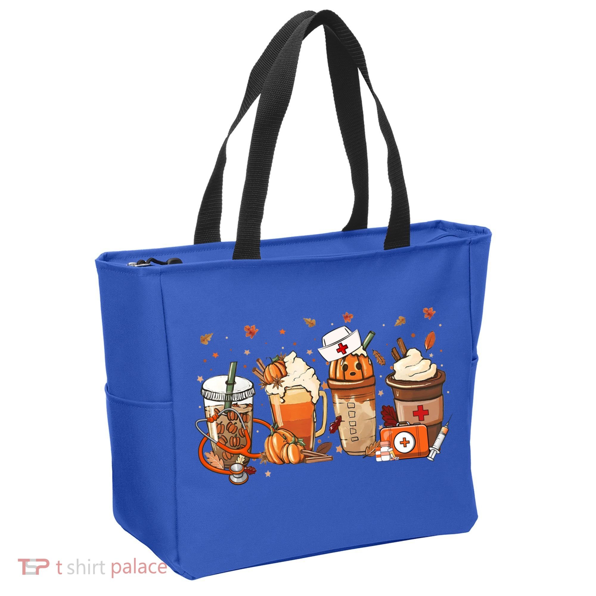 Fall Vibes And That Cna Nurse Life Nurse Fall Thanksgiving Meaningful Gift Tote Bag