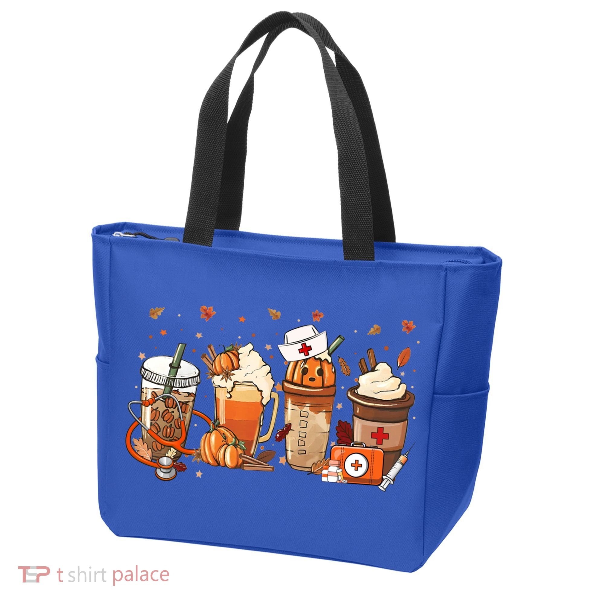 Fall Vibes And That Cna Nurse Life Nurse Fall Thanksgiving Meaningful Gift Tote Bag