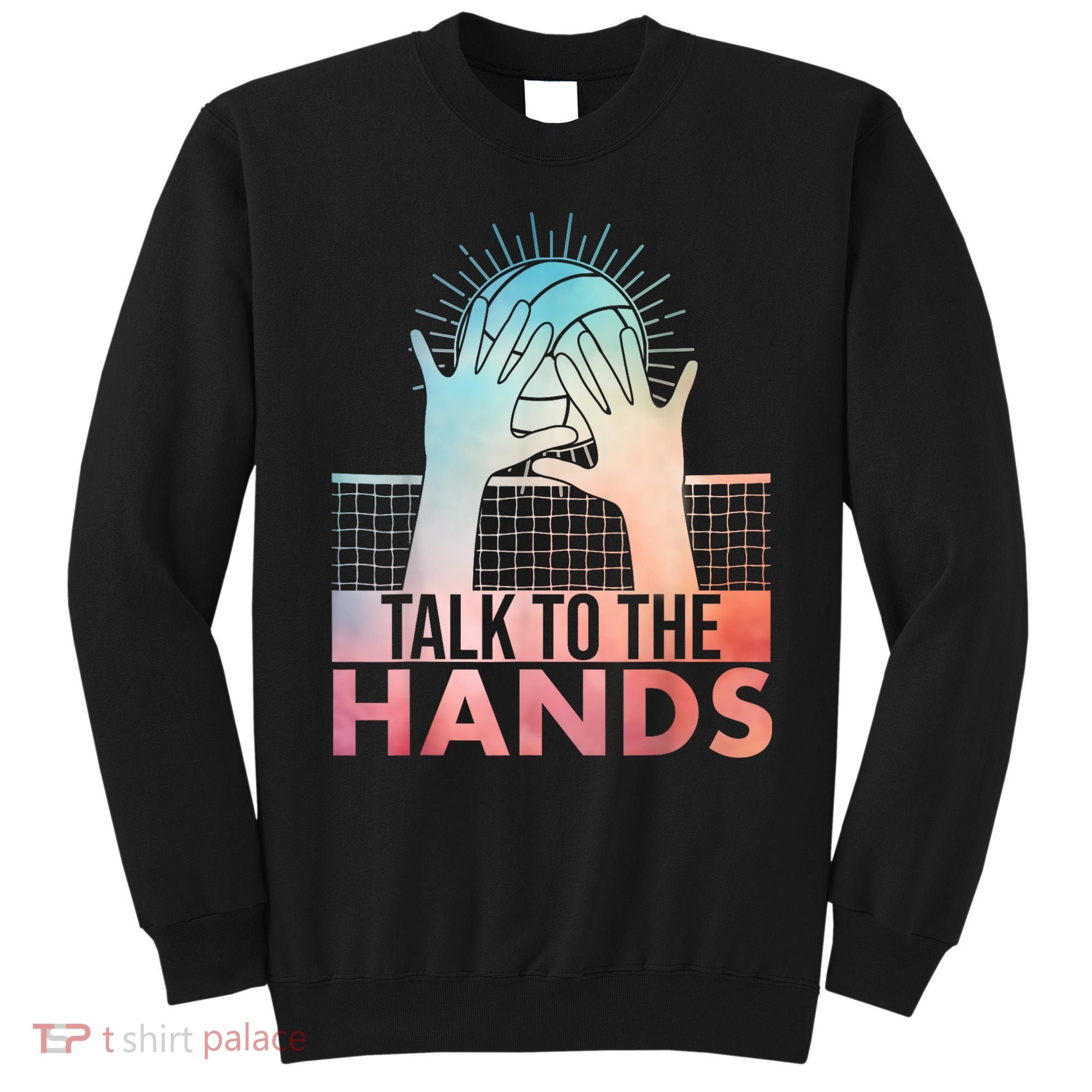 Funny Volleyball Art For Blocker Volleyball Player Sweatshirt