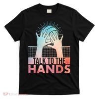 Funny Volleyball Art For Blocker Volleyball Player T-Shirt thumb 0