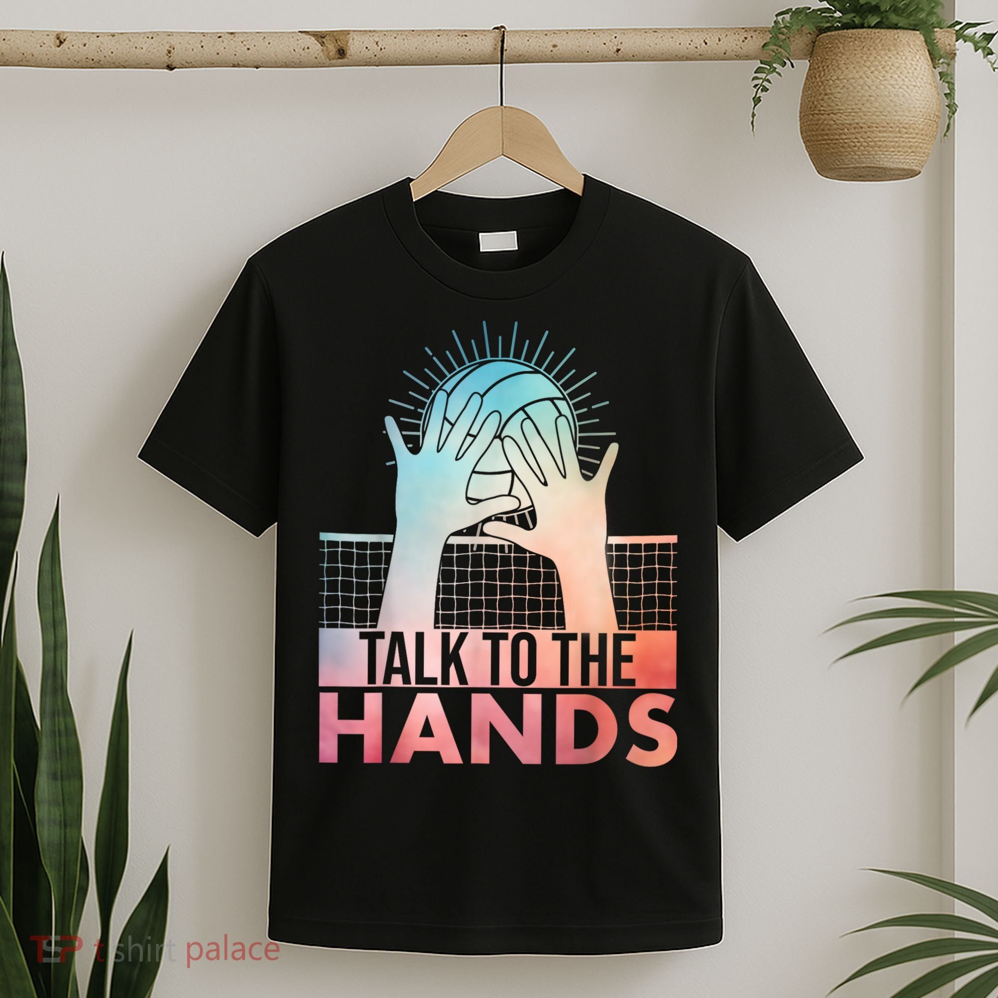 Funny Volleyball Art For Blocker Volleyball Player T-Shirt
