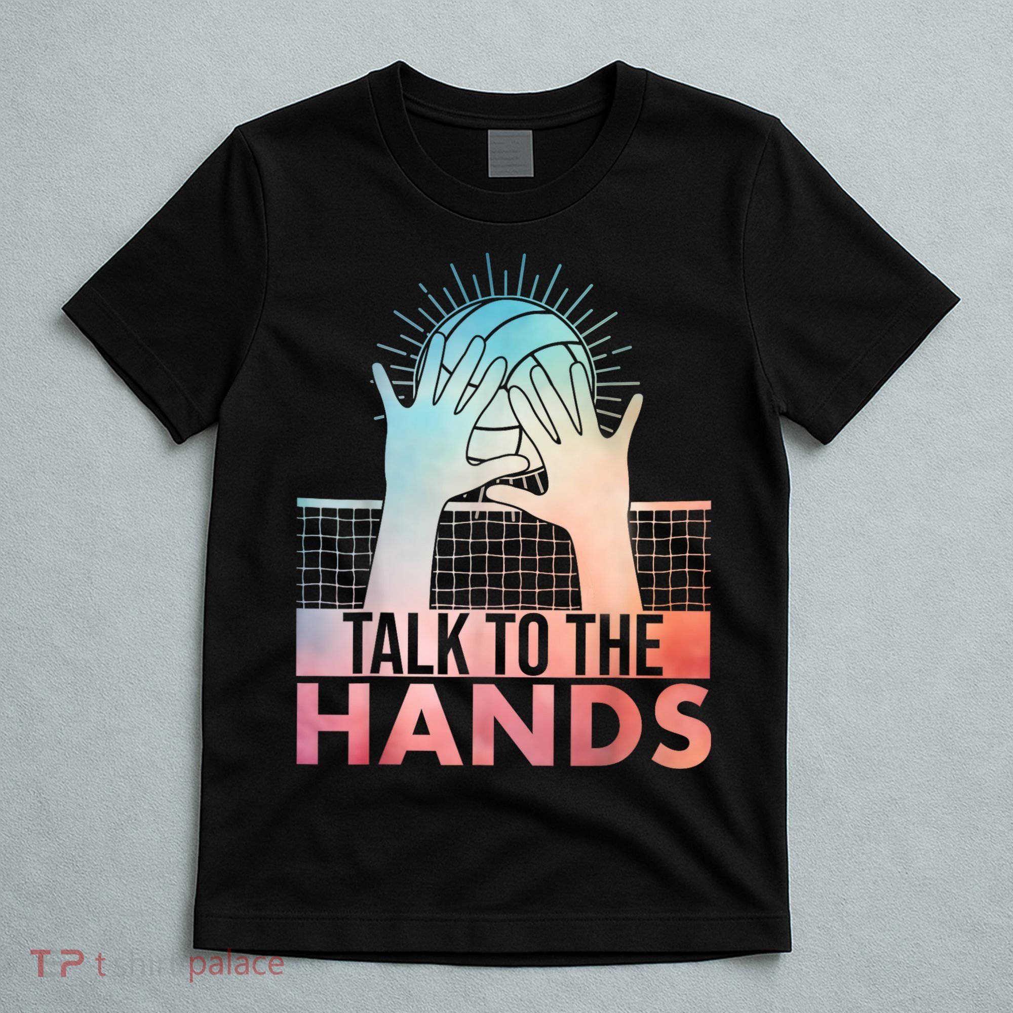 Funny Volleyball Art For Blocker Volleyball Player T-Shirt