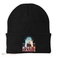 Funny Volleyball Art For Blocker Volleyball Player Beanie thumb 0