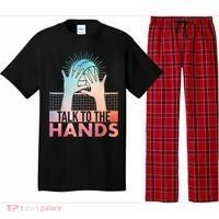 Funny Volleyball Art For Blocker Volleyball Player Pajama Set thumb 0