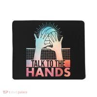Funny Volleyball Art For Blocker Volleyball Player Mousepad thumb 0