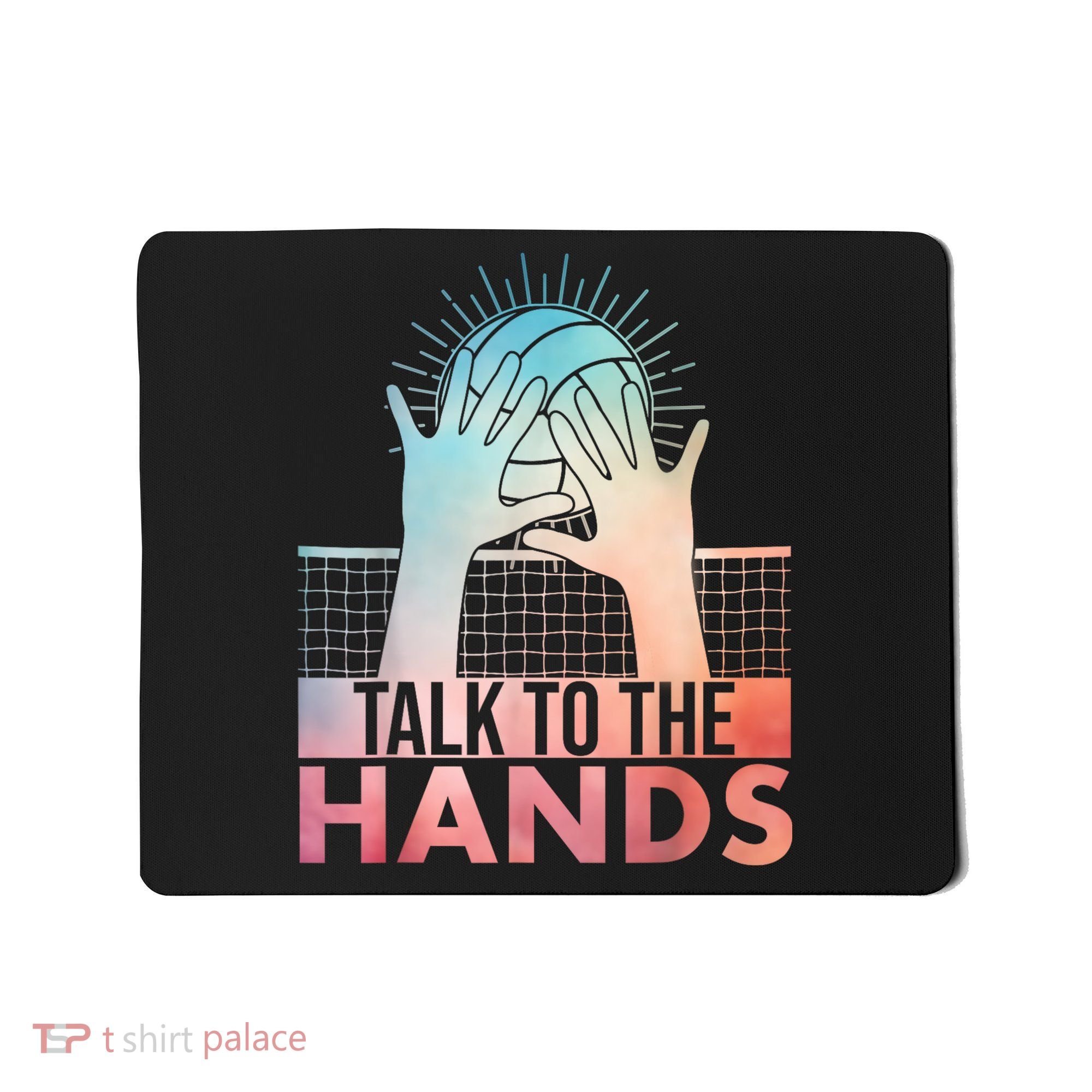 Funny Volleyball Art For Blocker Volleyball Player Mousepad