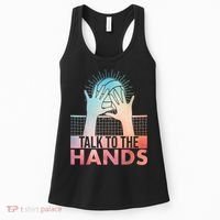 Funny Volleyball Art For Blocker Volleyball Player Women's Tank Top thumb 0