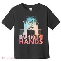 Funny Volleyball Art For Blocker Volleyball Player Toddler T-Shirt thumb 0