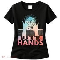 Funny Volleyball Art For Blocker Volleyball Player Women's T-Shirt thumb 0