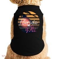 Florida Vs All Y'all - Represent The Gator State Funny Gift Doggie Tank thumb 0