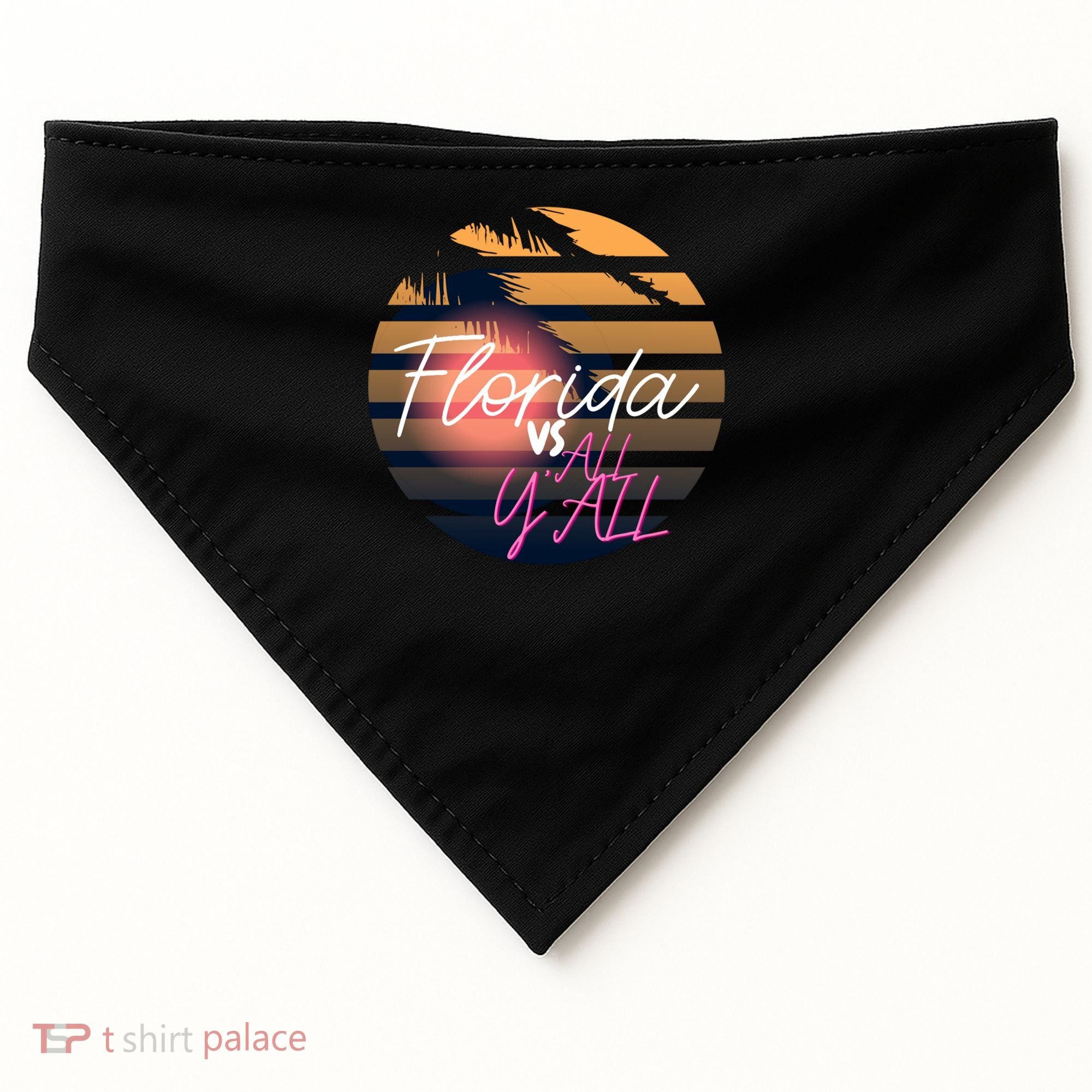 Florida Vs All Y'all - Represent The Gator State Funny Gift USA-Made Doggie Bandana