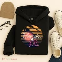 Florida Vs All Y'all - Represent The Gator State Funny Gift Hoodie thumb 4