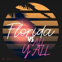 Florida Vs All Y'all - Represent The Gator State Funny Gift Button thumb 1