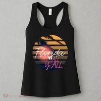 Florida Vs All Y'all - Represent The Gator State Funny Gift Women's Tank Top thumb 3