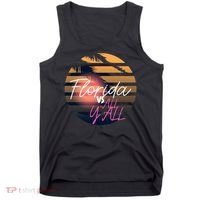 Florida Vs All Y'all - Represent The Gator State Funny Gift Tank Top thumb 0