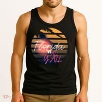 Florida Vs All Y'all - Represent The Gator State Funny Gift Tank Top thumb 3