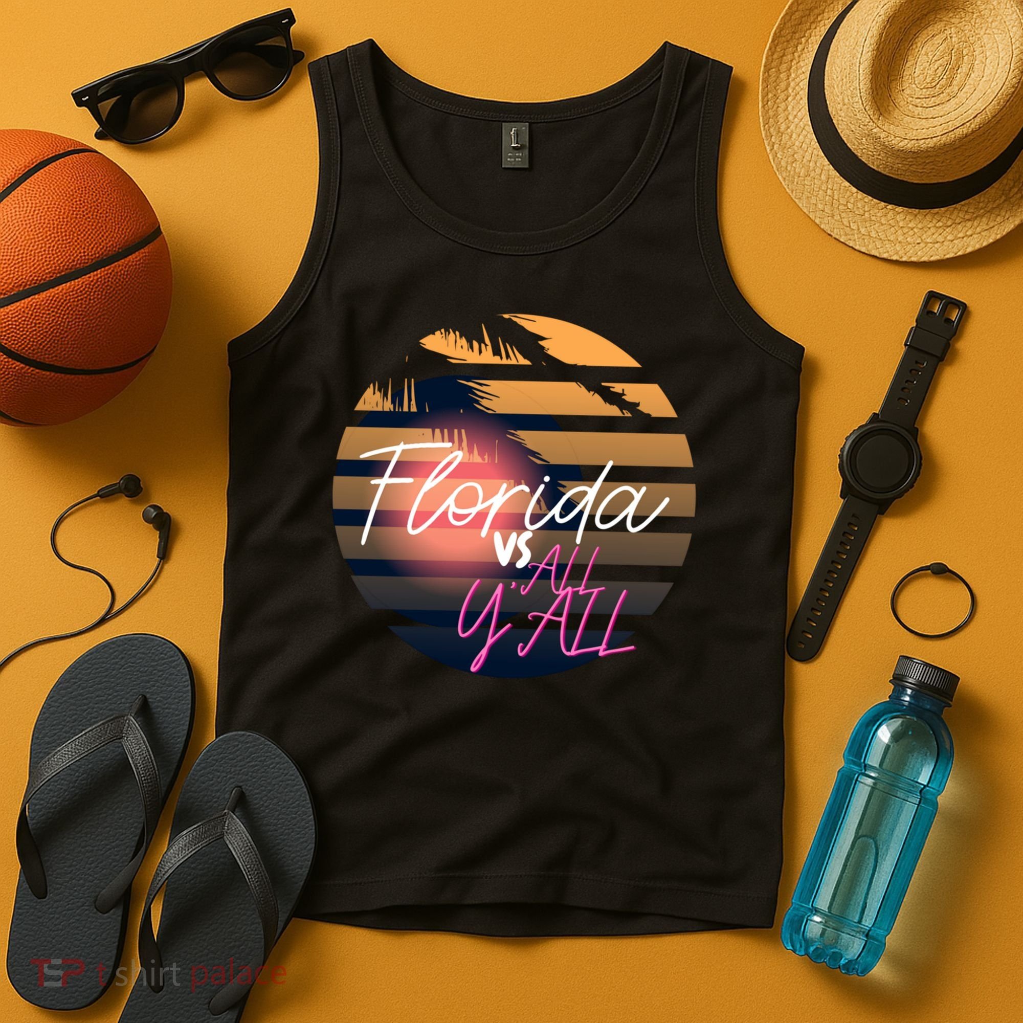 Florida Vs All Y'all - Represent The Gator State Funny Gift Tank Top