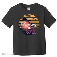 Florida Vs All Y'all - Represent The Gator State Funny Gift Toddler T-Shirt thumb 0