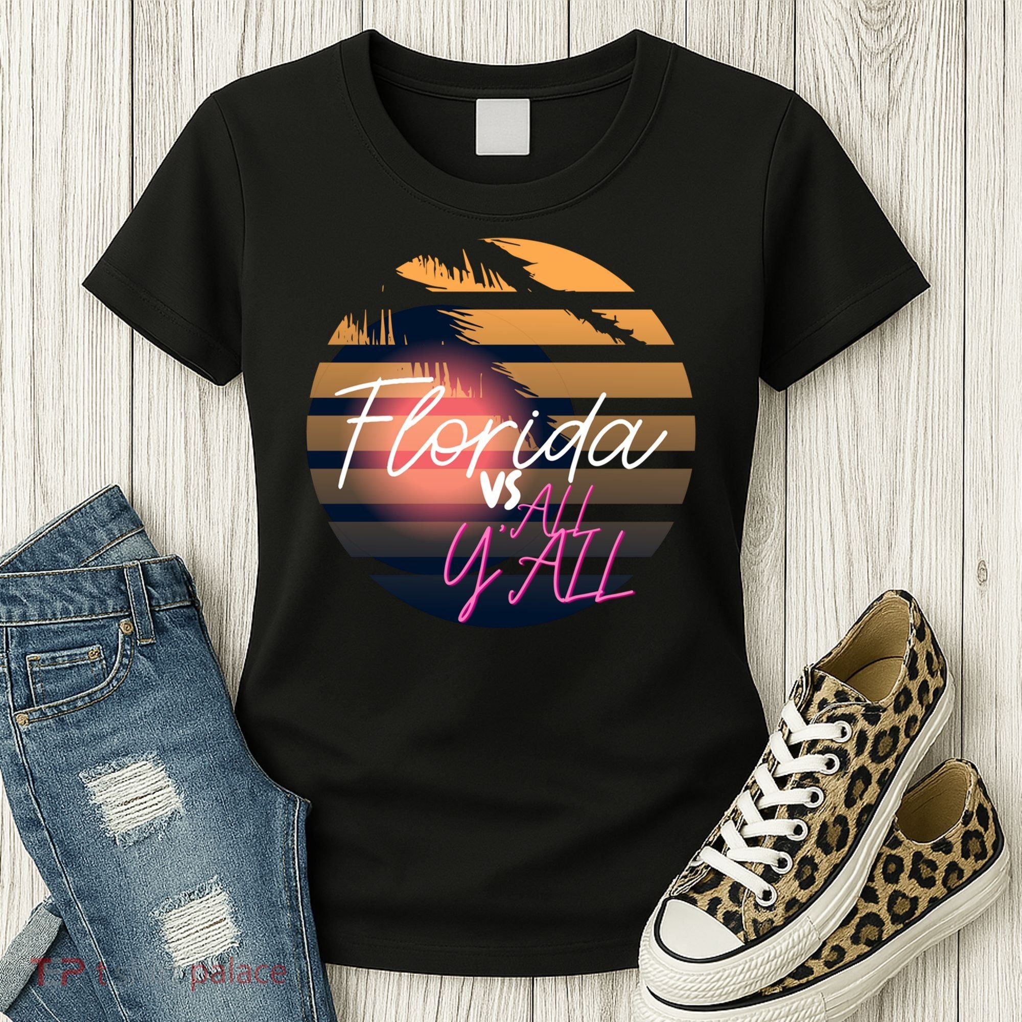 Florida Vs All Y'all - Represent The Gator State Funny Gift Women's T-Shirt