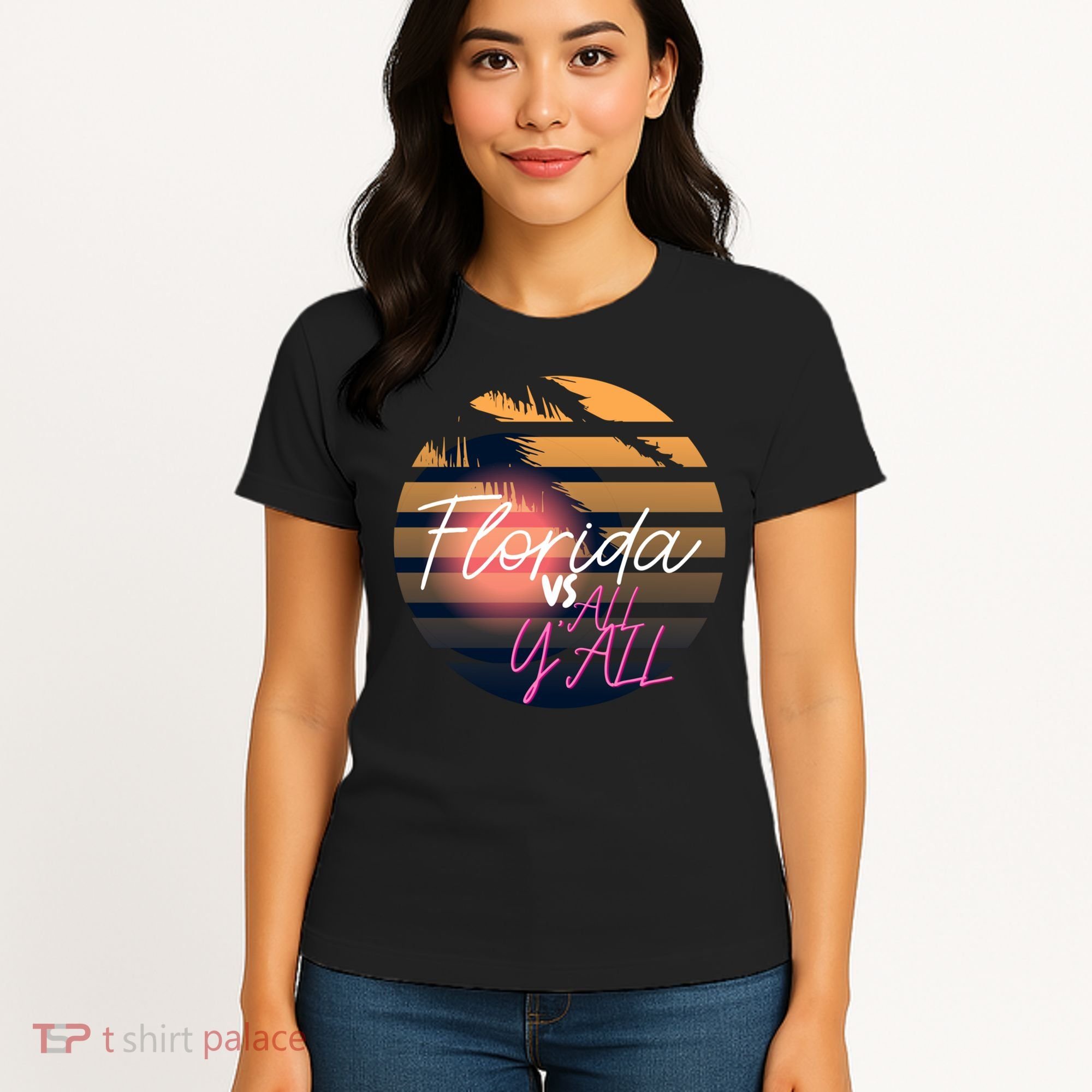 Florida Vs All Y'all - Represent The Gator State Funny Gift Women's T-Shirt