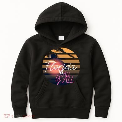 Florida Vs All Y'all - Represent The Gator State Funny Gift Kids Hoodie
