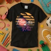 Florida Vs All Y'all - Represent The Gator State Funny Gift Kids T-Shirt thumb 3