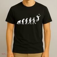 Funny Volleyball Art For Wo Ball Sports  T-Shirt thumb 3
