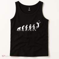 Funny Volleyball Art For Wo Ball Sports  Tank Top thumb 2