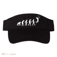 Funny Volleyball Art For Wo Ball Sports  Visor thumb 0