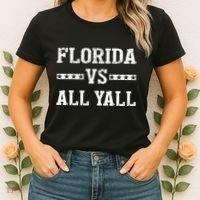Florida Vs All Yall Represent The Gator State Women's T-Shirt thumb 2