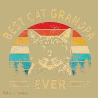 Funny Vintage Best Cat Grandpa Ever Funny Fathers Day T-Shirt thumb 7