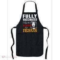 Fully Vaccinated By The Blood Of Jesus Apron thumb 0