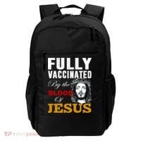 Fully Vaccinated By The Blood Of Jesus Backpack thumb 0