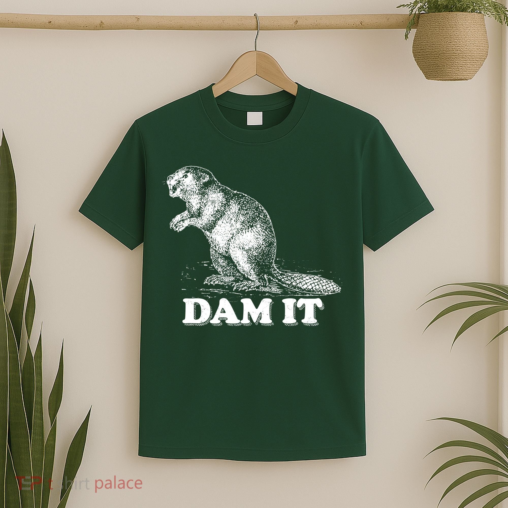 Funny Vintage Beaver Dam It T-Shirt
