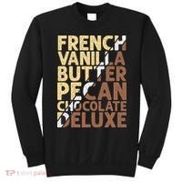 French Vanilla Butter Pecan Chocolate Deluxe Sweatshirt thumb 0