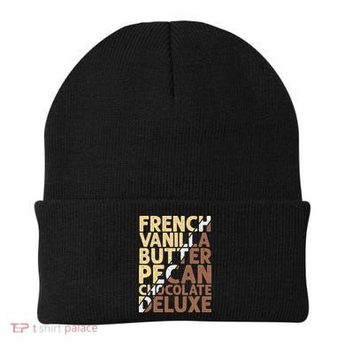 French Vanilla Butter Pecan Chocolate Deluxe Beanie
