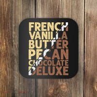 French Vanilla Butter Pecan Chocolate Deluxe Coaster thumb 0