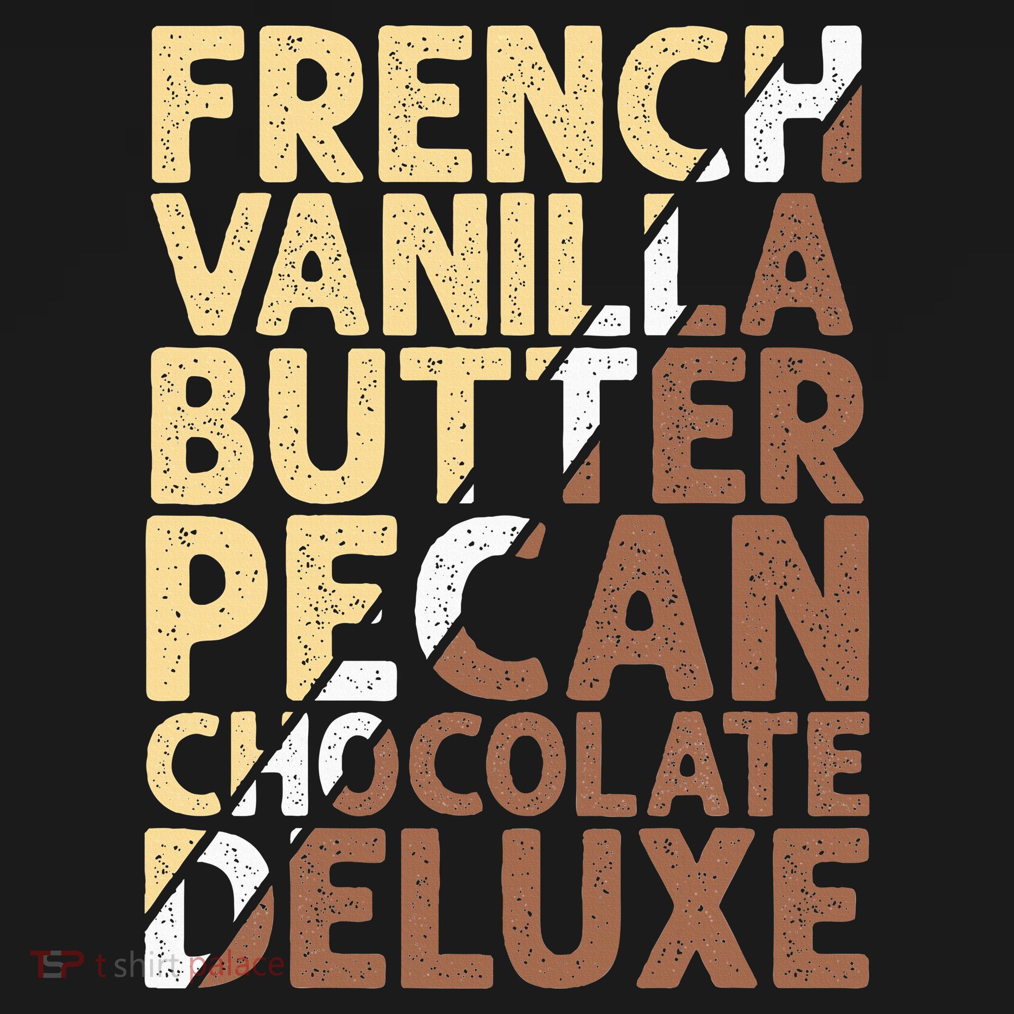 French Vanilla Butter Pecan Chocolate Deluxe Polo