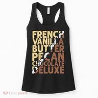 French Vanilla Butter Pecan Chocolate Deluxe Women's Tank Top thumb 0