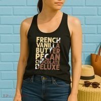 French Vanilla Butter Pecan Chocolate Deluxe Women's Tank Top thumb 2