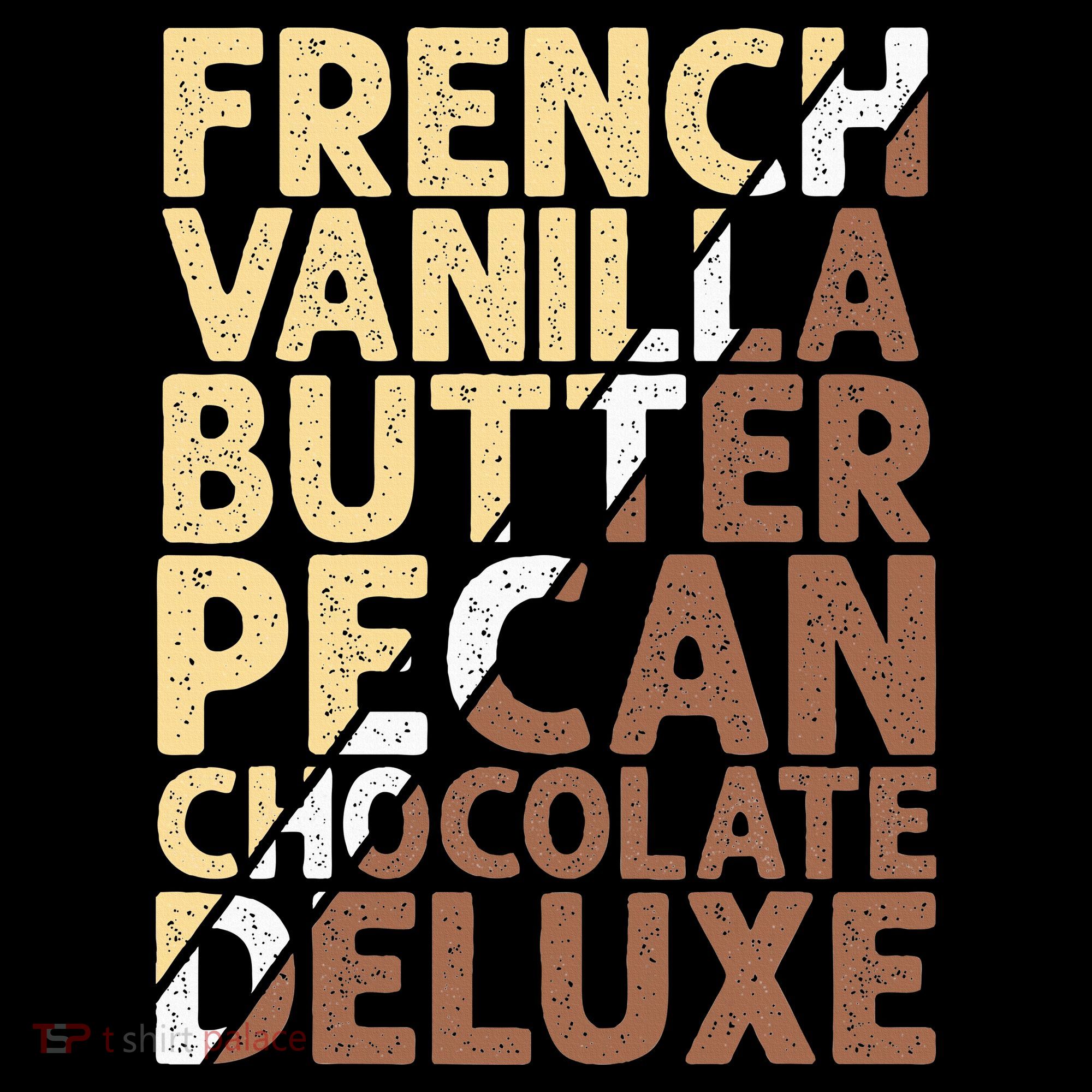 French Vanilla Butter Pecan Chocolate Deluxe Baby Bodysuit