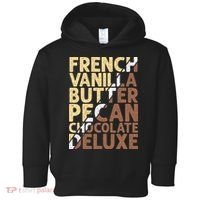 French Vanilla Butter Pecan Chocolate Deluxe Toddler Hoodie thumb 0