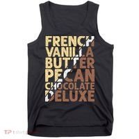 French Vanilla Butter Pecan Chocolate Deluxe Tank Top thumb 0