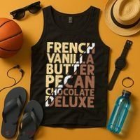 French Vanilla Butter Pecan Chocolate Deluxe Tank Top thumb 4