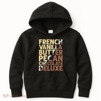 French Vanilla Butter Pecan Chocolate Deluxe Kids Hoodie thumb 0