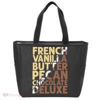 French Vanilla Butter Pecan Chocolate Deluxe Tote Bag thumb 0