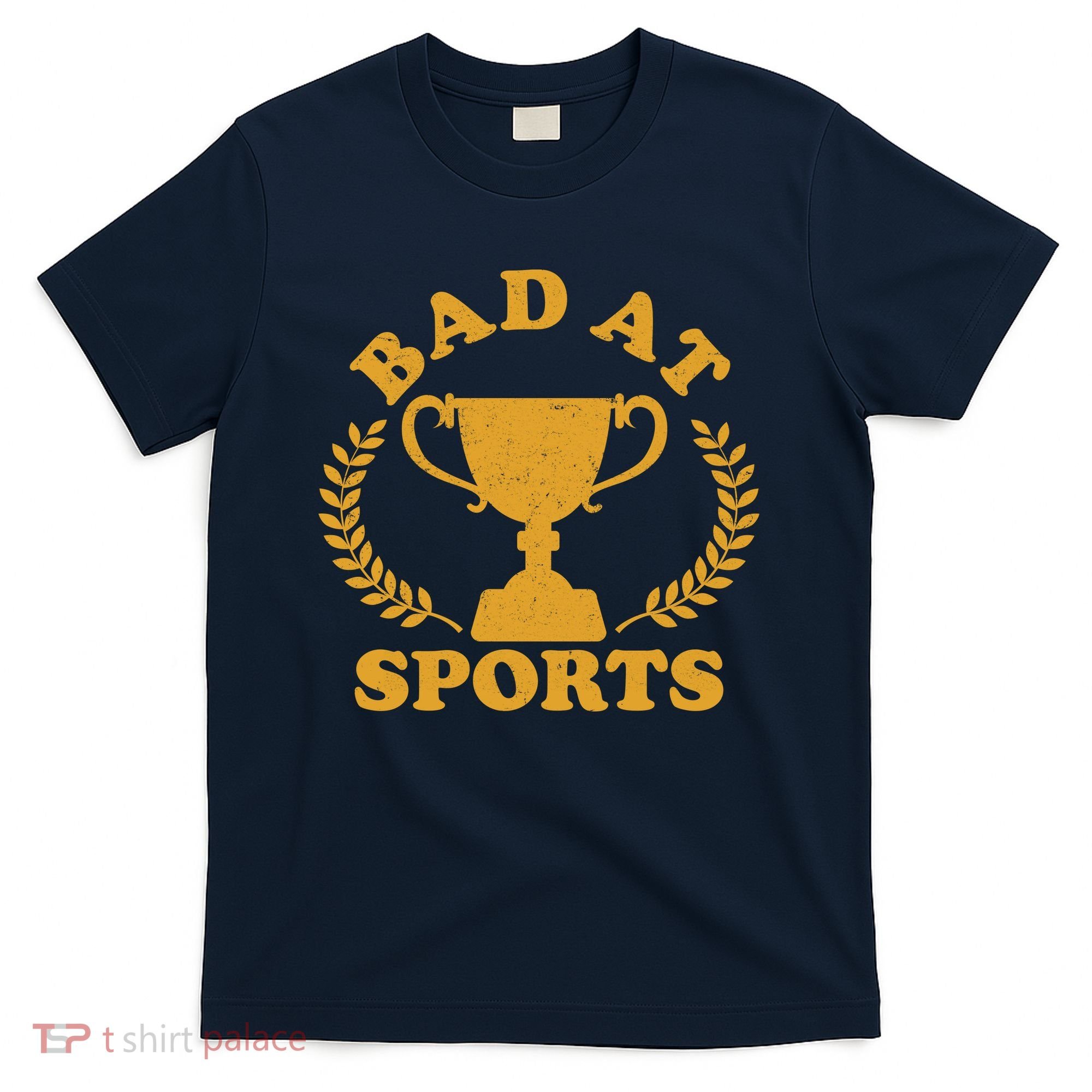 Funny Vintage Bad At Sports Trophy Award T-Shirt