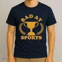 Funny Vintage Bad At Sports Trophy Award T-Shirt thumb 3